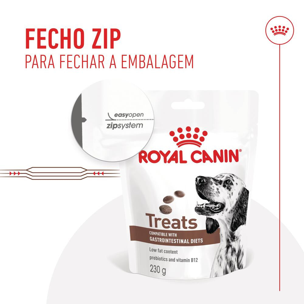 Royal Canin VET Treats Gastrointestinal - Snacks para cão com problemas digestivos 230g