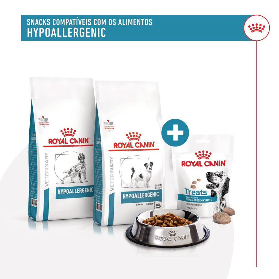 Royal Canin VET Treats Hypoallergenic - Snacks para cão com alergias alimentares 230g