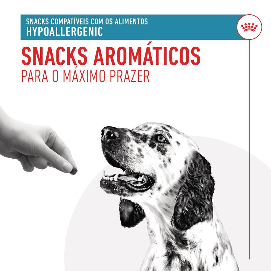 Royal Canin VET Treats Hypoallergenic - Snacks para cão com alergias alimentares 230g