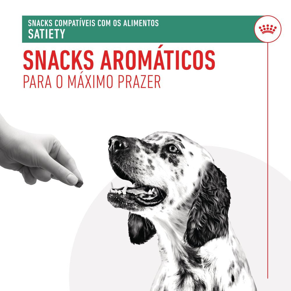 Royal Canin VET Treats Satiety - Snacks para cão adulto com excesso de peso 230g