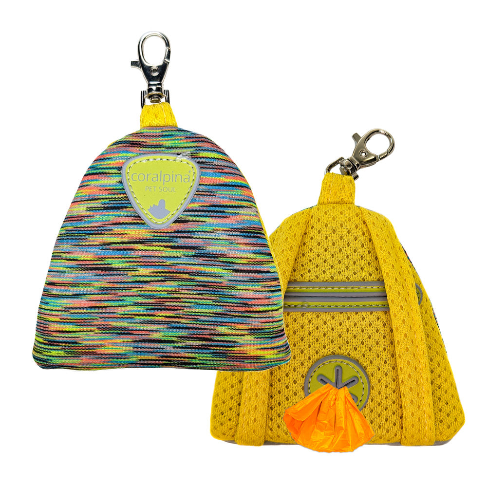 Porta-Sacos para Dejetos Coralpina em Malha – Compatível com Trelas e Peitorais Coralpina - Várias Cores
