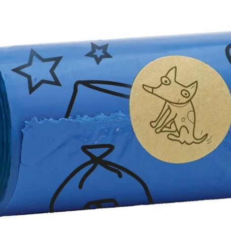 Sacos Higiénicos TSP Recycling para Dejetos Caninos – Azuis - 23 x 33 cm