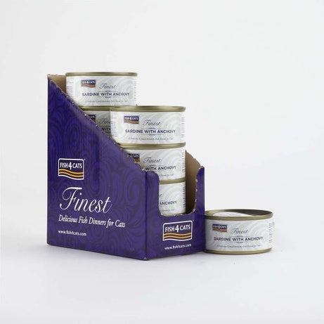 Comida húmeda más fina de Fish4cats | 70 gramos