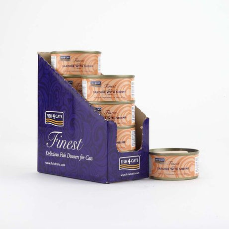 Comida húmeda más fina de Fish4cats | 70 gramos