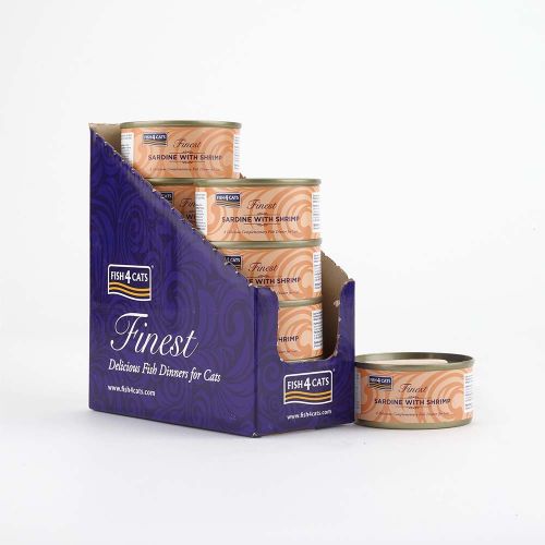 Comida húmeda más fina de Fish4cats | 70 gramos