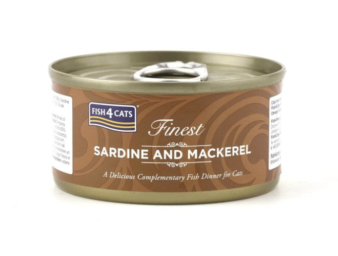 Comida húmeda más fina de Fish4cats | 70 gramos
