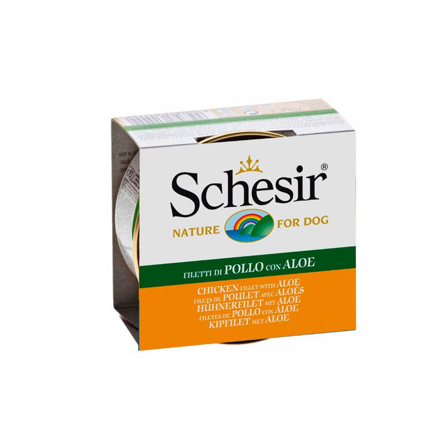 Schesir Dog Chicken Fillet with Aloe in Jelly 150 g