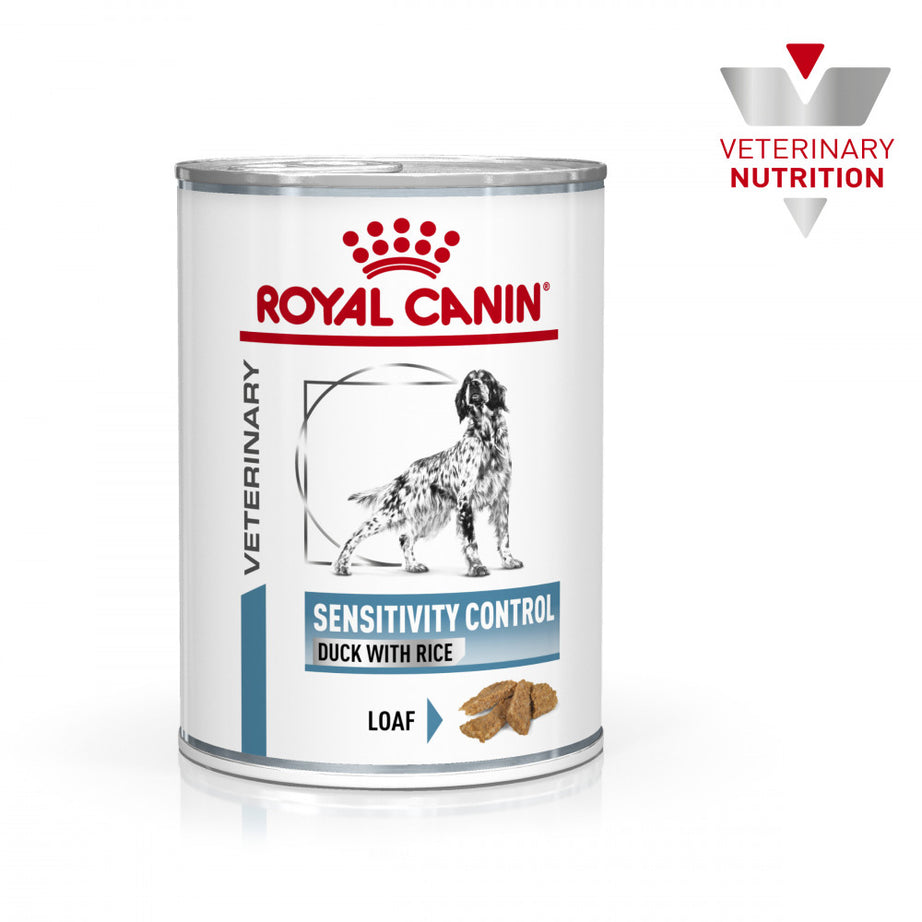 Royal Canin® Veterinary Sensitivity Control Pato e Arroz – Alimento Húmido para Cães Adultos