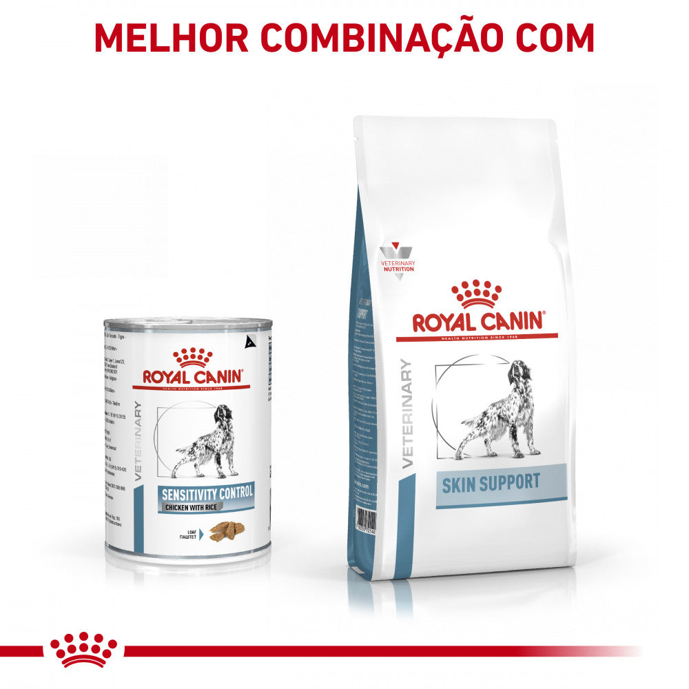 Royal Canin® Veterinary Sensitivity Control Frango e Arroz – Alimento Húmido para Cães Adultos