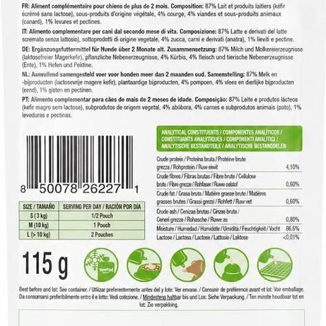 Lactose-Free Natural Yoghurt for Dogs - 3x115 gr.
