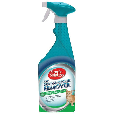 Simple Solution Stain & Odour Remover Urine Cat 750ml - DOGGIE STORE
