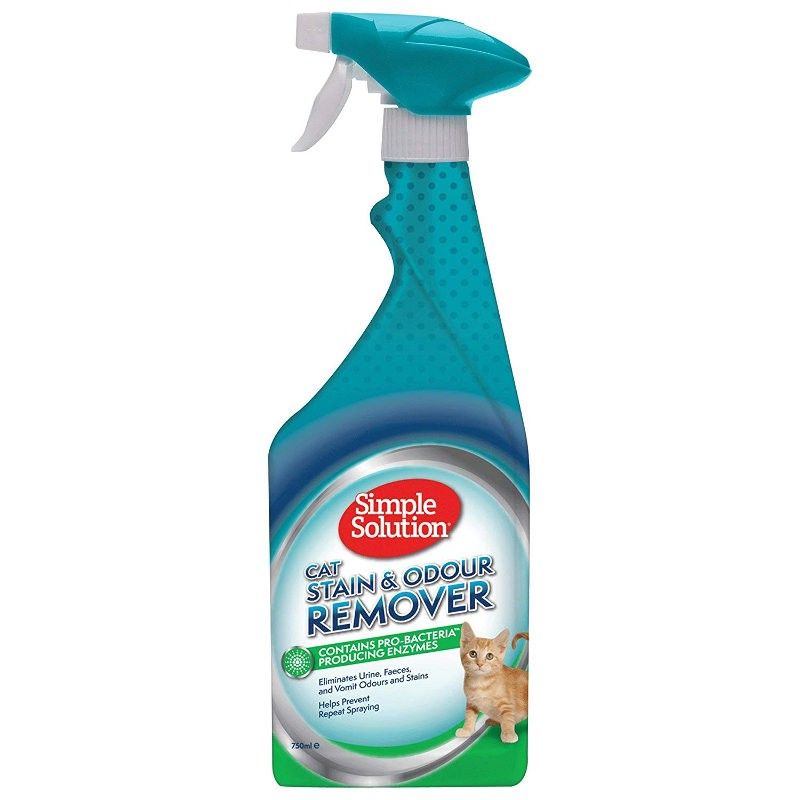 Simple Solution Stain & Odour Remover Urine Cat 750ml - DOGGIE STORE