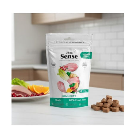 Dibaq Sense Snacks Immunity Duck - Para cão adulto | fortalece sistema imunitário - Pato
