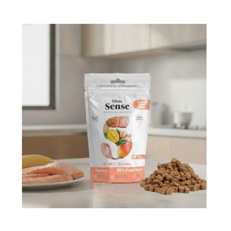 Dibaq Sense Snack Atopic Derma Salmon - Para cão adulto | Pele e pelo - Salmão