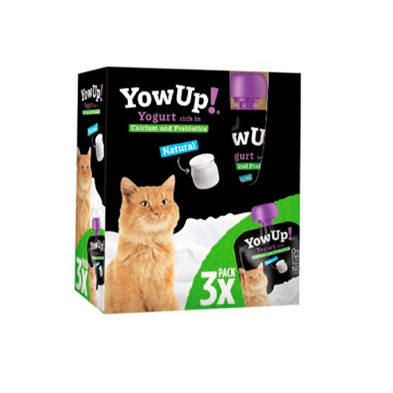 YOWUP NATURAL YOGURT FOR CATS - 3x85 gr.
