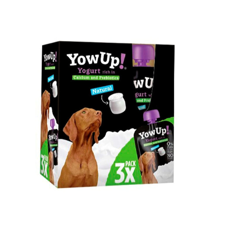 Lactose-Free Natural Yoghurt for Dogs - 3x115 gr.