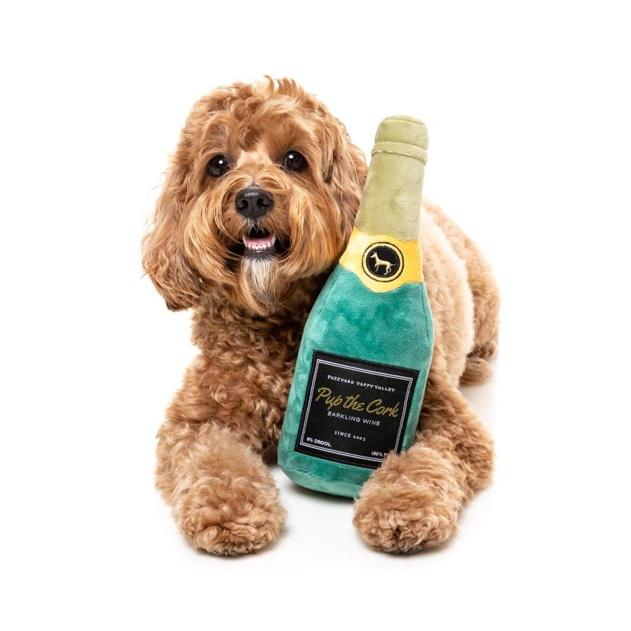 Brinquedo para Cão FuzzYard - Drinks - Pup The Cork - Sparkling wine