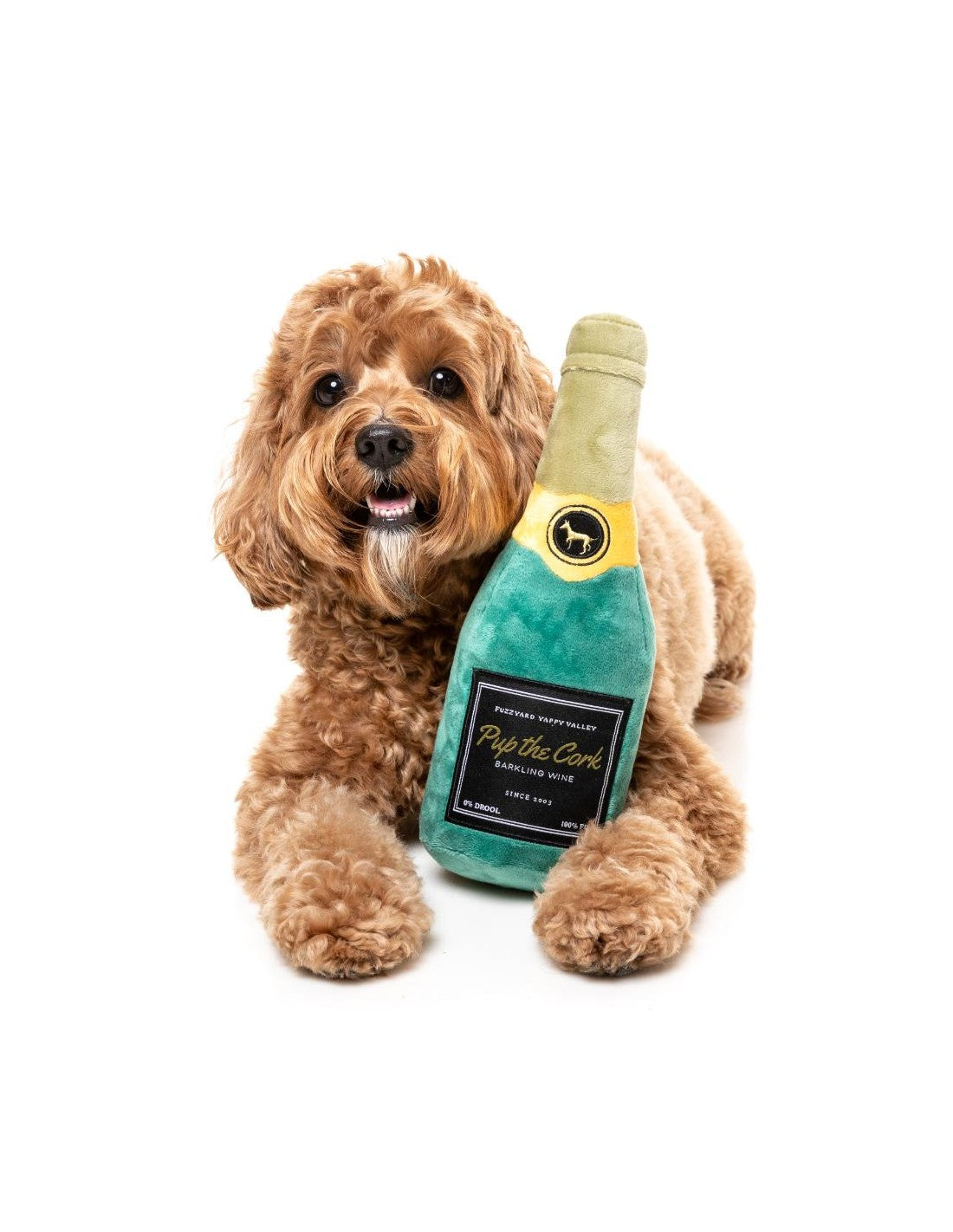 Brinquedo para Cão FuzzYard - Drinks - Pup The Cork - Sparkling wine