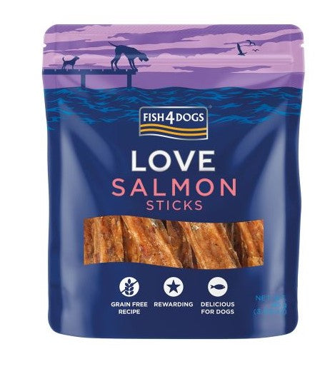 Fish4Dogs Love Sweet Potato Fish Wraps 115g