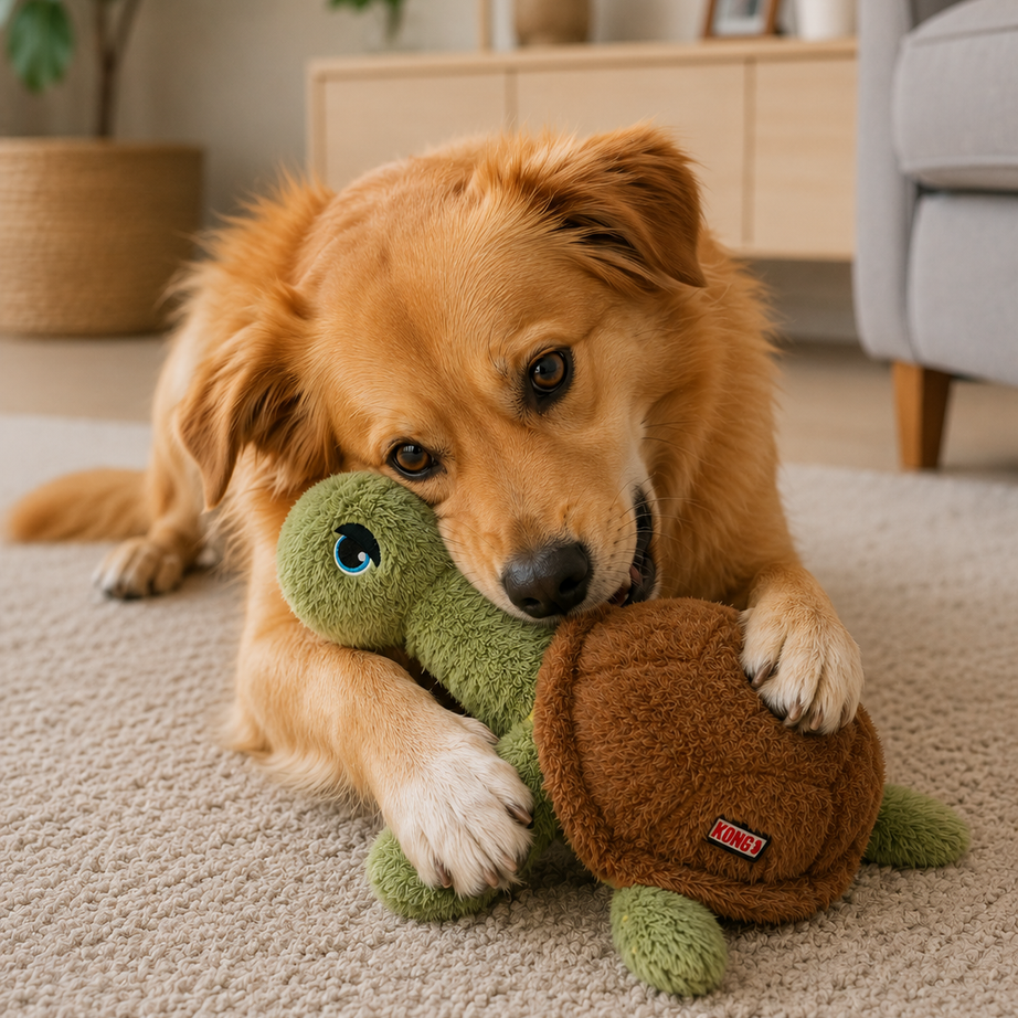Kong scruffs turtle - Tartaruga com apito
