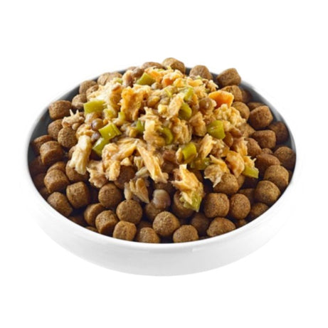 Applaws Taste Toppers em molho - Saqueta 85g  | Peixe Branco com Salmão, Feijão Verde e Lentilhas