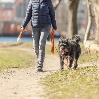 Anti-slip Tracking Lead for Dogs - Trixie | Petrol blue 5 m