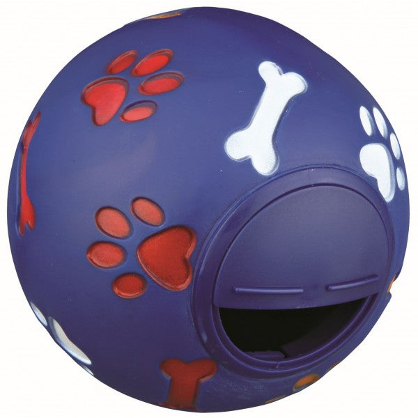 TRIXIE Snacky - Bola dispensadora de guloseimas para cães - 11 cm - Cores sortidas