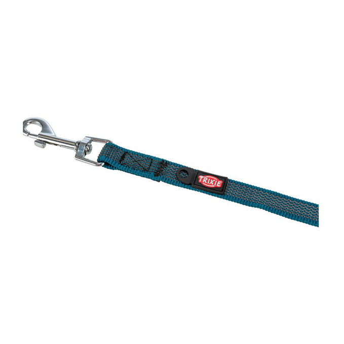 Trela de Rastreio antiderrapante para Cão - Trixie | Azul petróleo 5 mt