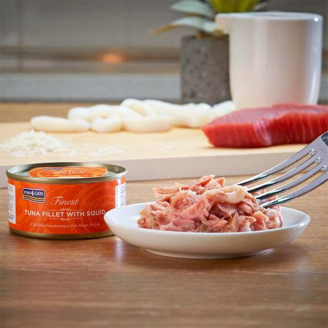 Comida húmeda más fina de Fish4cats | 70 gramos