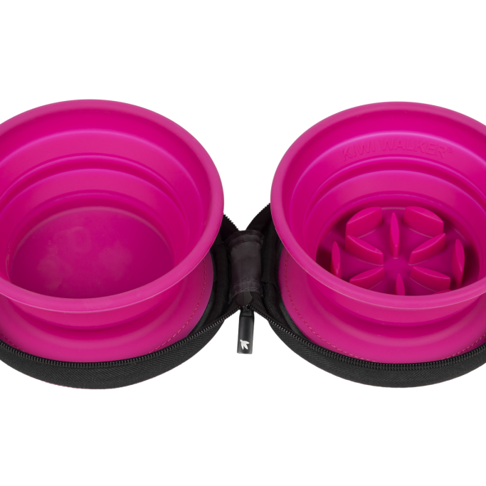 Comedero doble de viaje - Slowfeeder