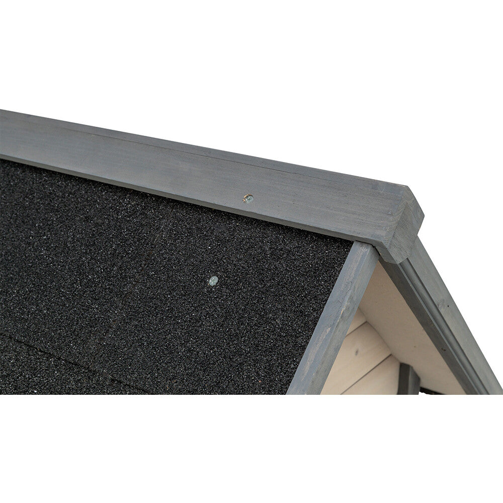 Madeira Natura Dog Kennel with Roof 96X105X112 Cm (Grey)