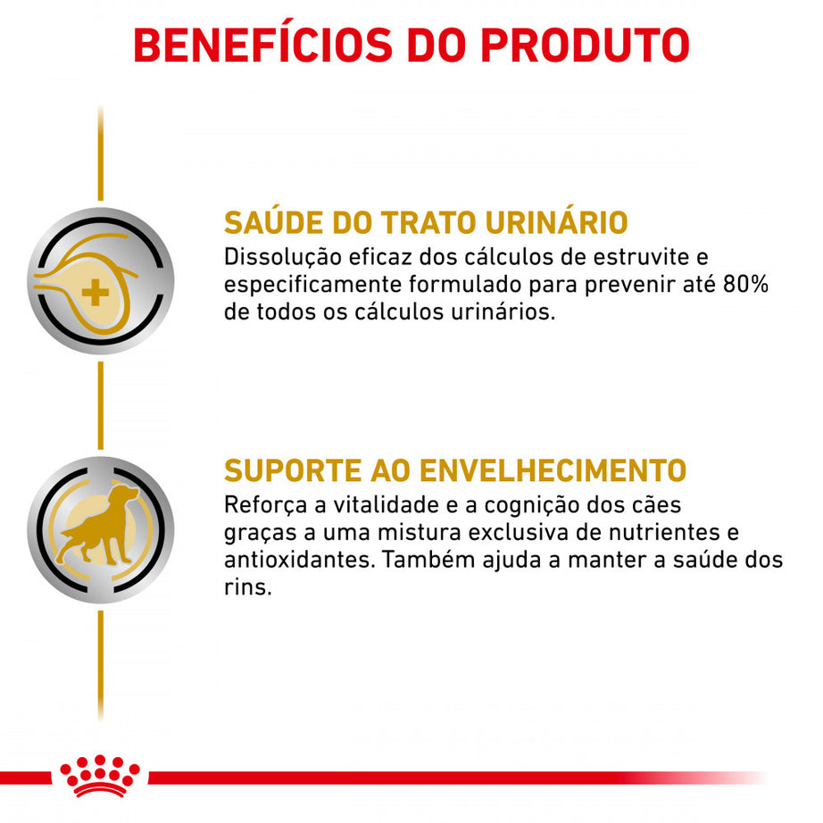 Royal Canin® Veterinary Urinary S/O Ageing +7 – Alimento Húmido (Mousse)