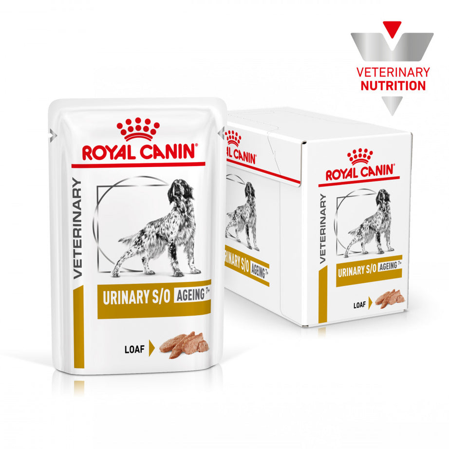 Royal Canin® Veterinary Urinary S/O Ageing +7 – Alimento Húmido (Mousse)