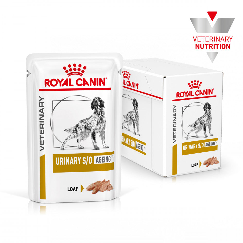 Royal Canin® Veterinary Urinary S/O Ageing +7 – Alimento Húmido (Mousse)
