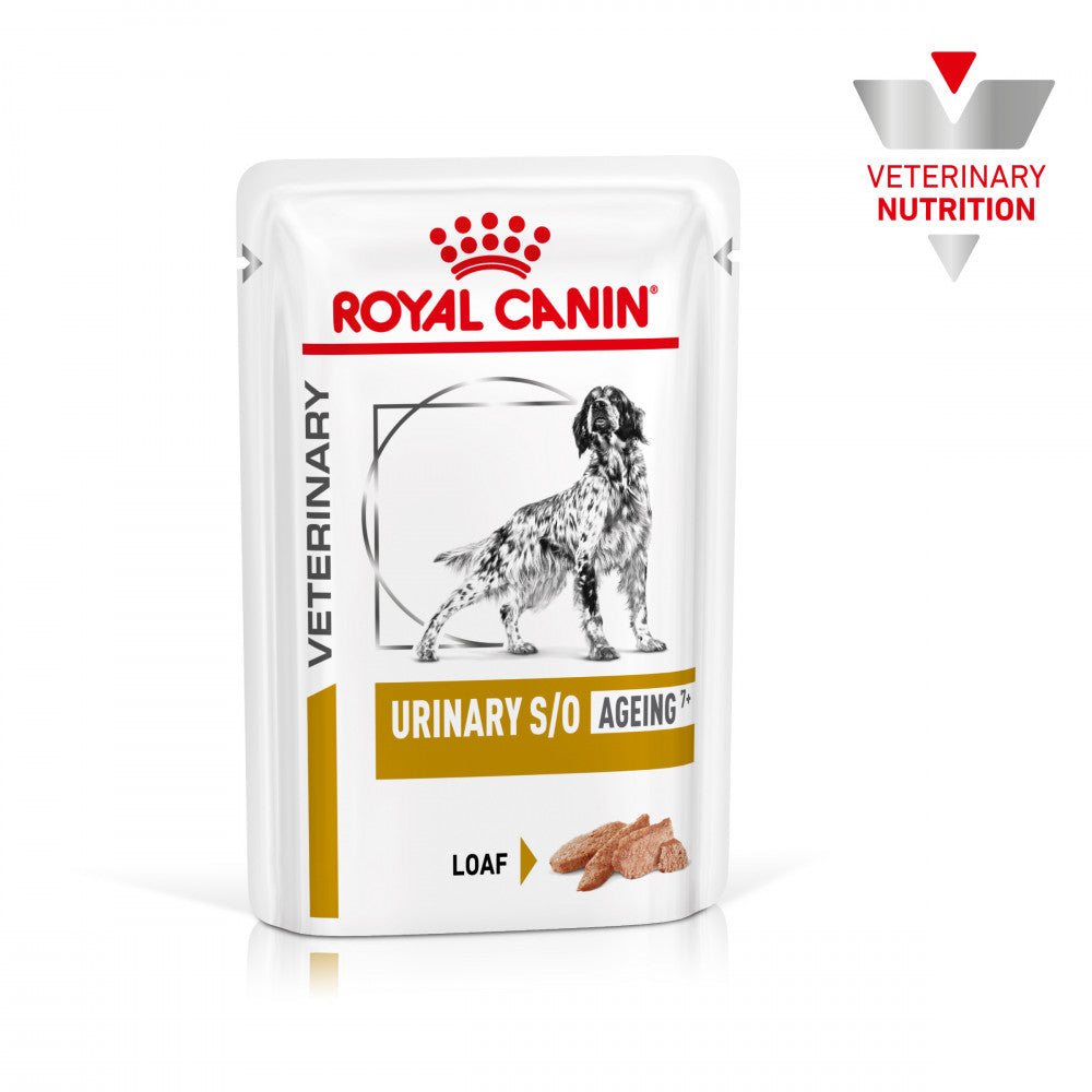 Royal Canin® Veterinary Urinary S/O Ageing +7 – Alimento Húmido (Mousse)