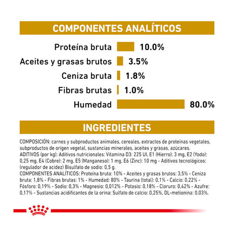 Royal Canin® Veterinary Urinary S/O Feline – Alimento Húmido para Gatos Adultos com Sensibilidade Urinária