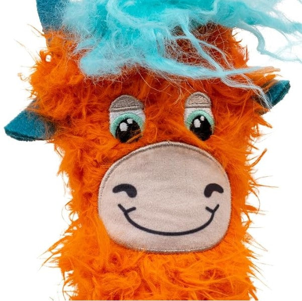 KONG Kickeroo Vaca Highland – Brinquedo para Gatos | Cores Sortidas