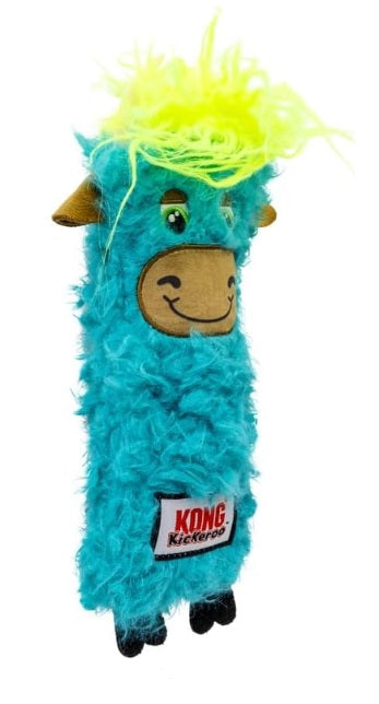 KONG Kickeroo Vaca Highland – Brinquedo para Gatos | Cores Sortidas