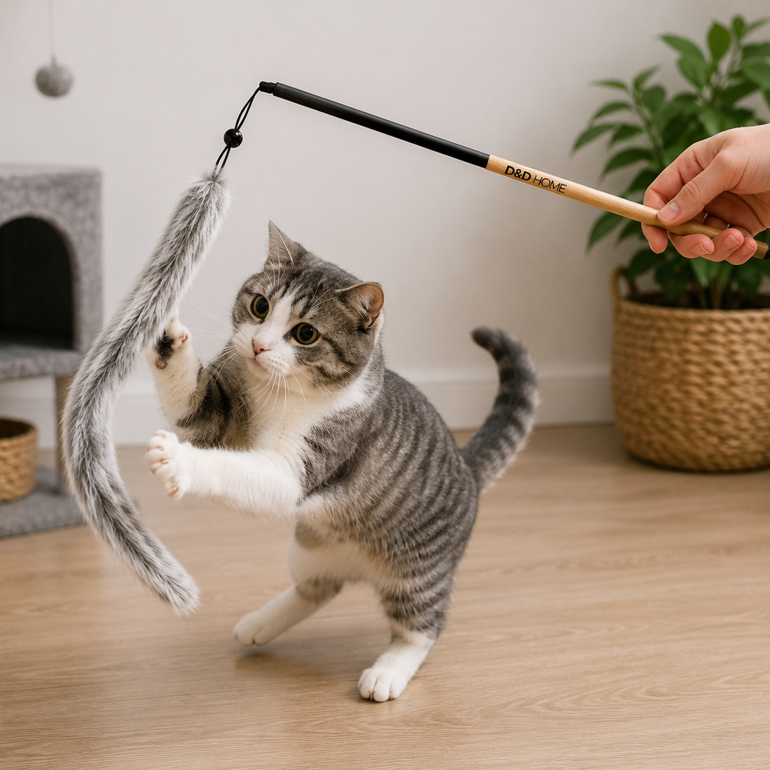 Telescopic Cat Wand