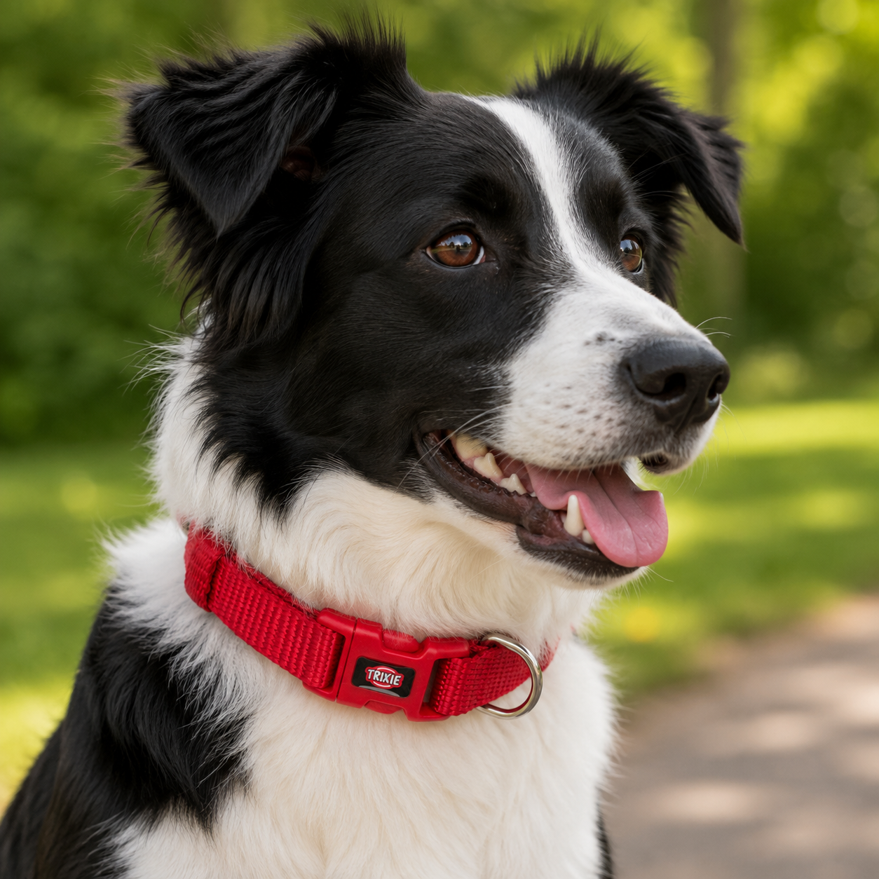 Coleira Premium Trixie para cão | Vermelho