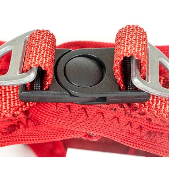 Peitoral GLORIA Trek Star para cão | Vermelho