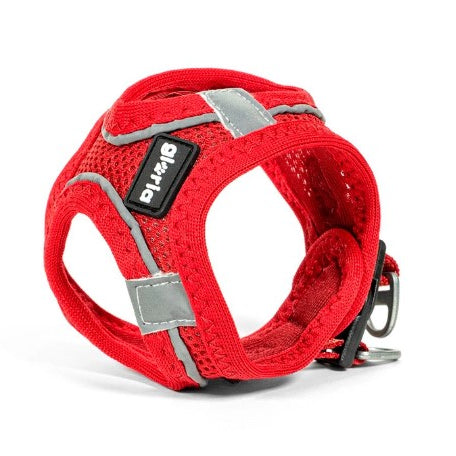 Peitoral GLORIA Trek Star para cão | Vermelho