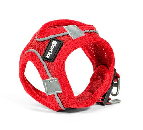 Peitoral GLORIA Trek Star para cão | Vermelho