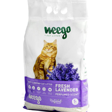 Clumping cat litter | Weego™ Fresh Lavender