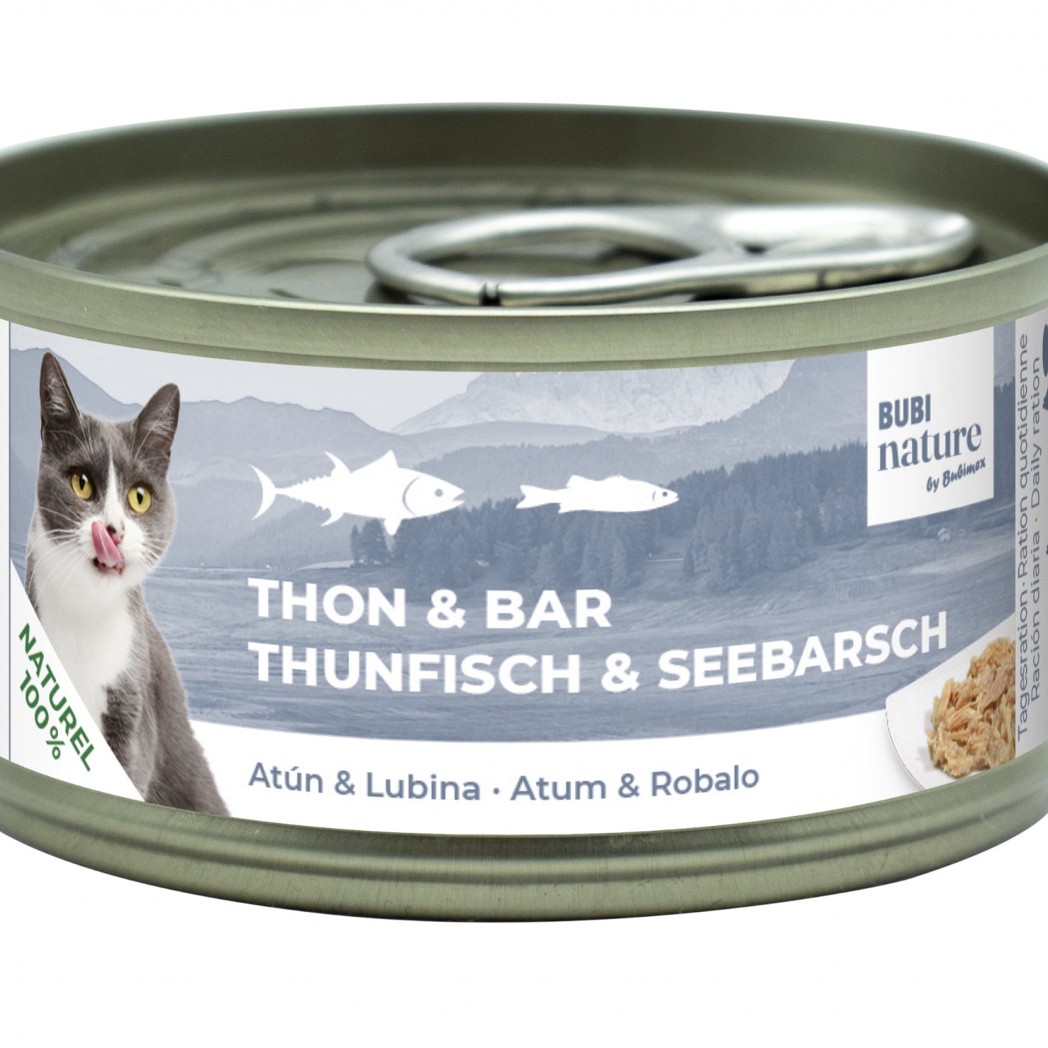 BUBIMEX Bubi nature wet food for gourmets - Tuna & Sea Bass