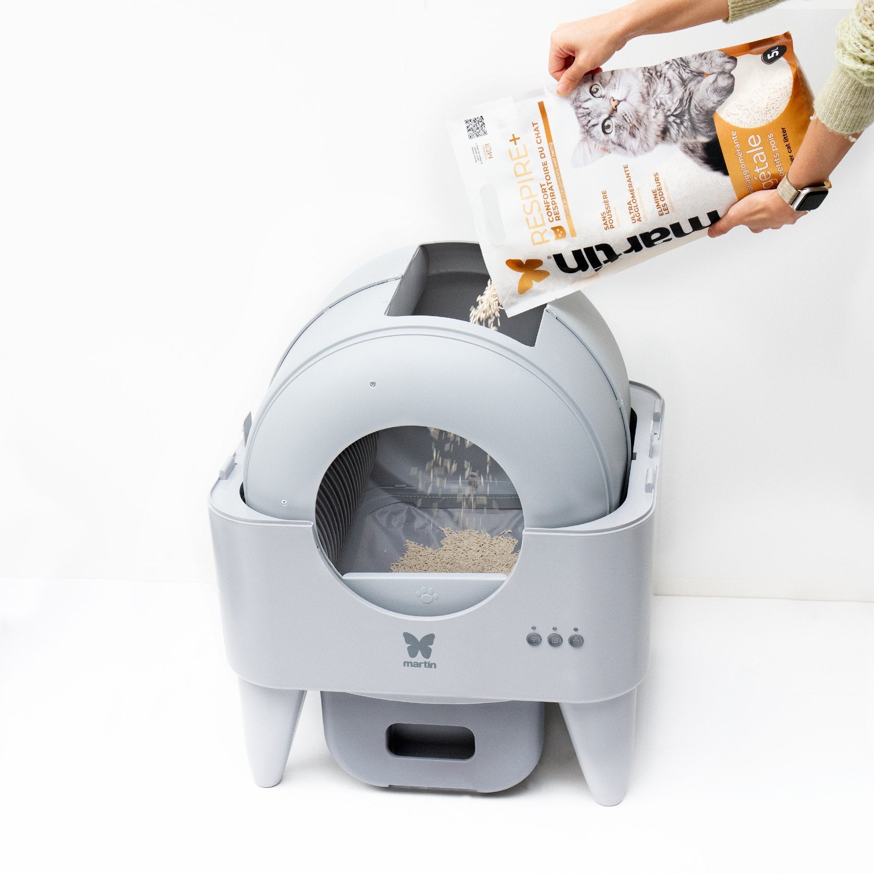 WC Automático Para Gatos Martin 76 L
