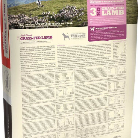 Acana Singles Dog Grass-fed Lamb