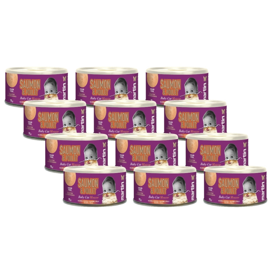 Martin Stewed Chicken & Ham - For Cat - 70g
