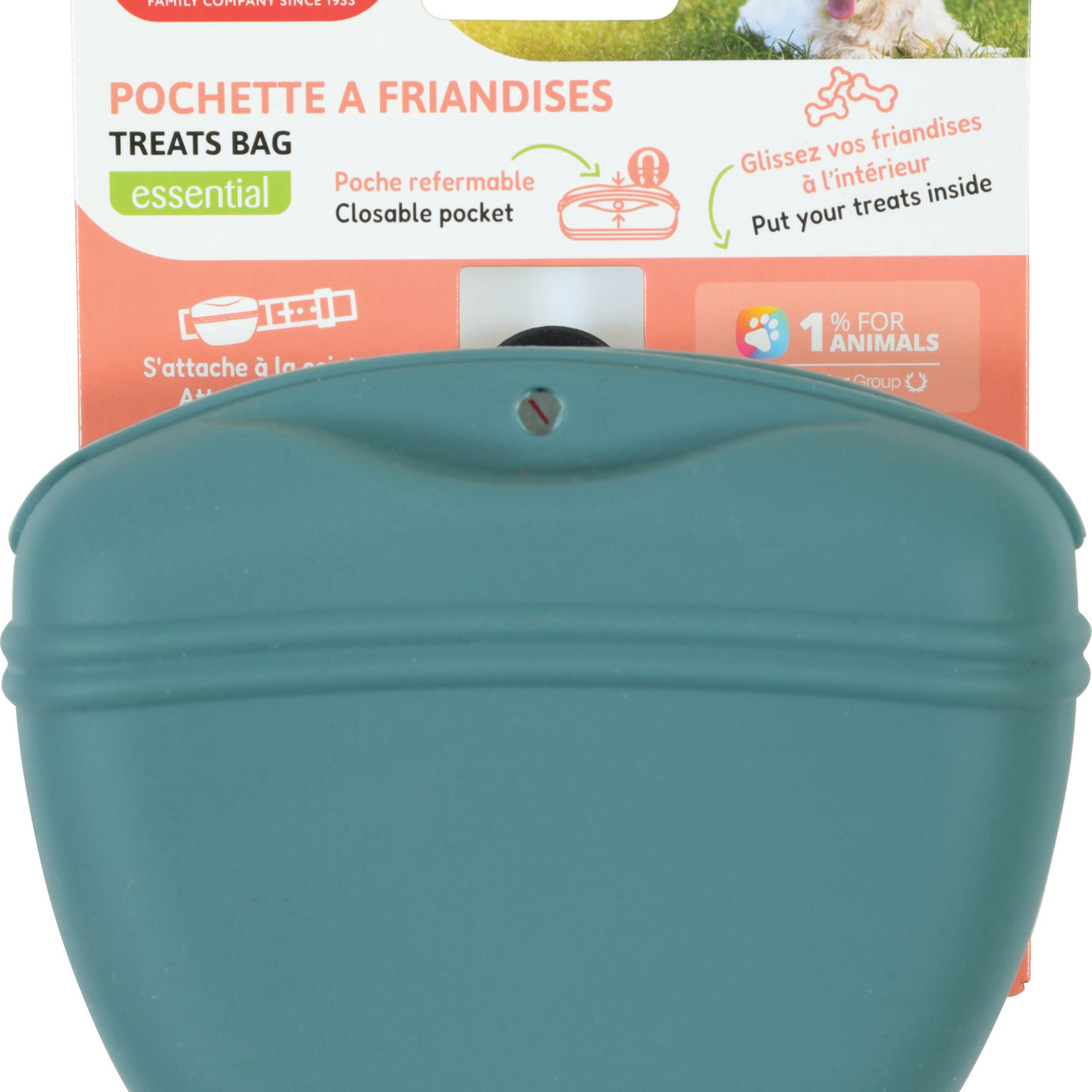 Juguete masticable circular para perros Kong Dotz