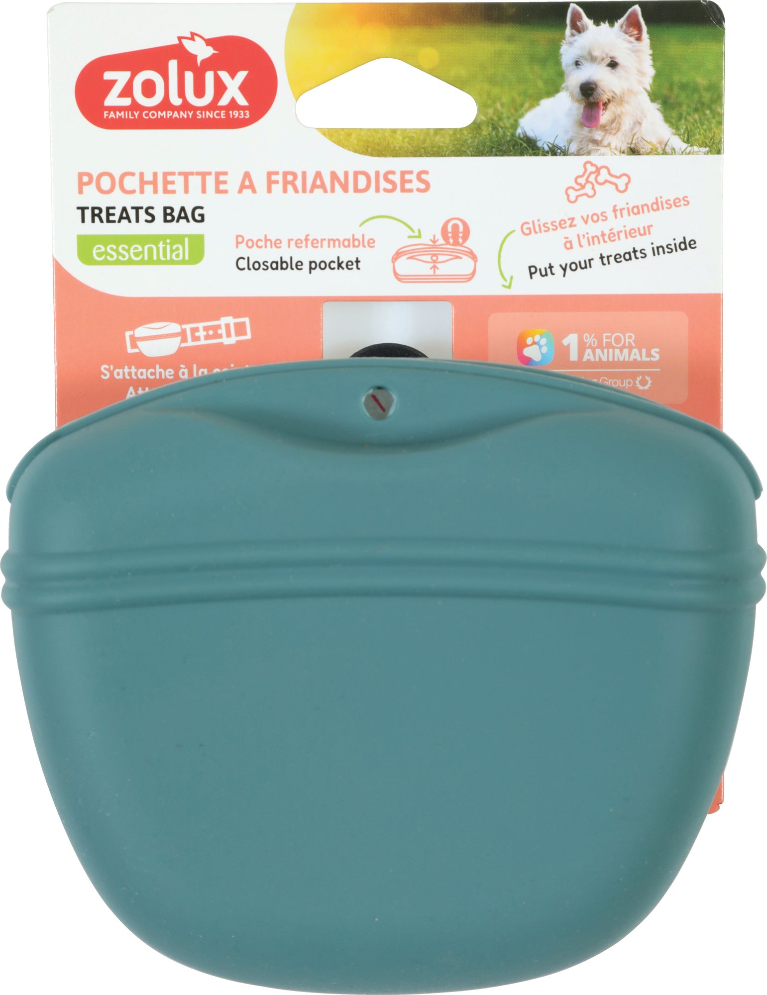 Juguete masticable circular para perros Kong Dotz